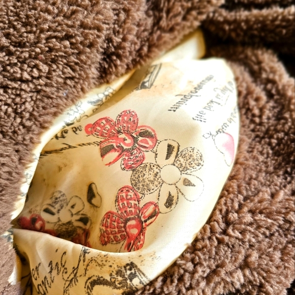 Womens Warm Long Coat Fur Fleece Hooded Jacket Zip Up Winter Parka Coat - Picture 15 of 15